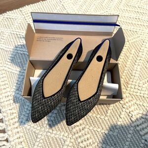 Rothy’s The Point flats - Sparkle Herrington